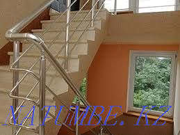 Stainless steel railing Atyrau - photo 7