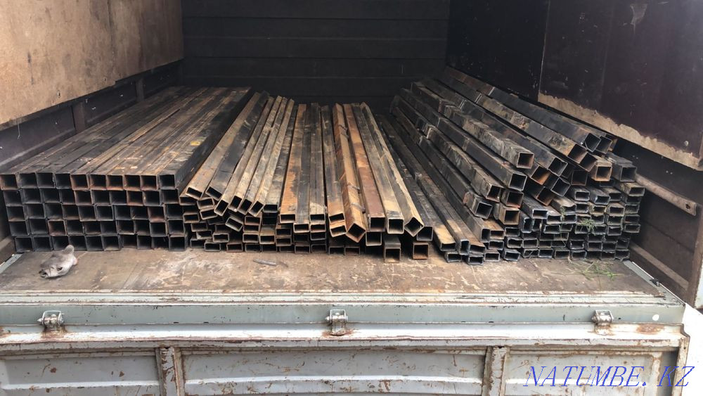 Square pipe 50x50*2mm. Fence posts Almaty - photo 3