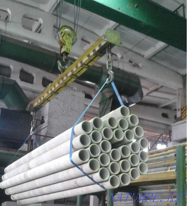 Напорные и безнапорные Асбестовые трубы доставка по всему Казахстану Шымкент - изображение 1