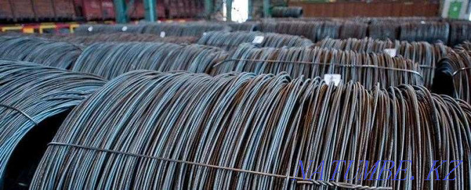 Wire rod 6 mm, 8 mm Available. RF production. Astana - photo 1