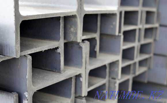 I-beam - steel I-beam. Almaty, Delivery around the city and region Almaty - photo 3