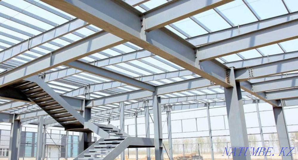 I-beam - steel I-beam. Almaty, Delivery around the city and region Almaty - photo 2