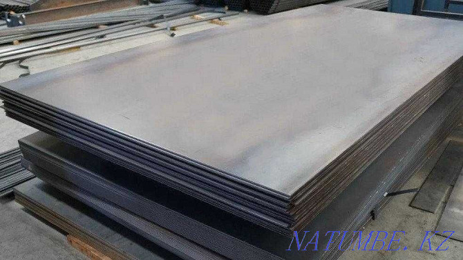 Sheets are smooth and corrugated hot-rolled and cold-rolled. Delivery Almaty Almaty - photo 1