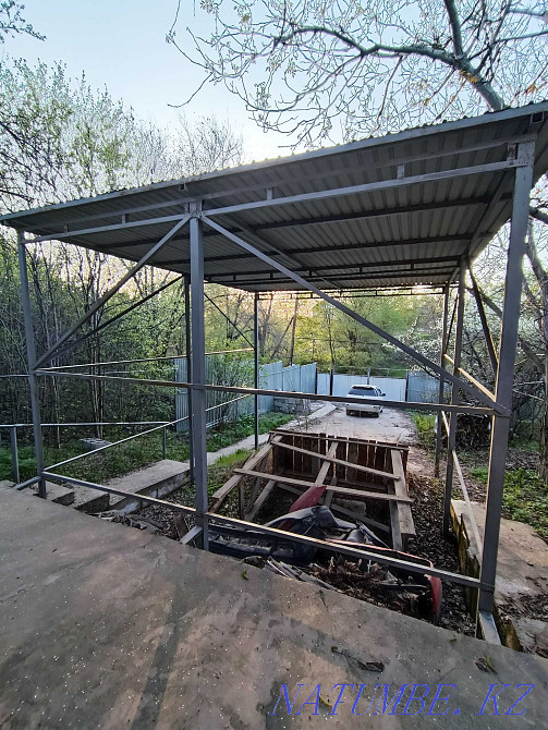 Металлический навес Алматы - изображение 4