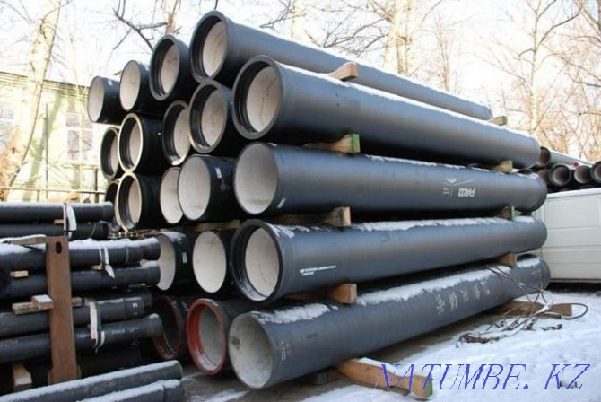 Cast iron pipes, VChShG cast iron pipe, SML cast iron sewer pipes Almaty - photo 1