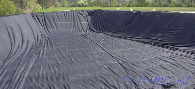 Геомембрандар көтерме саудада. Қазақстандағы HDPE (HDPE) Өндірушіден.  Астана - изображение 1