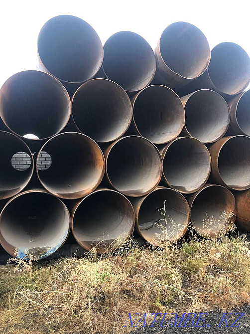 Металлические стальные трубы БУ всех диаметром в наличии на складах Петропавловск - изображение 1