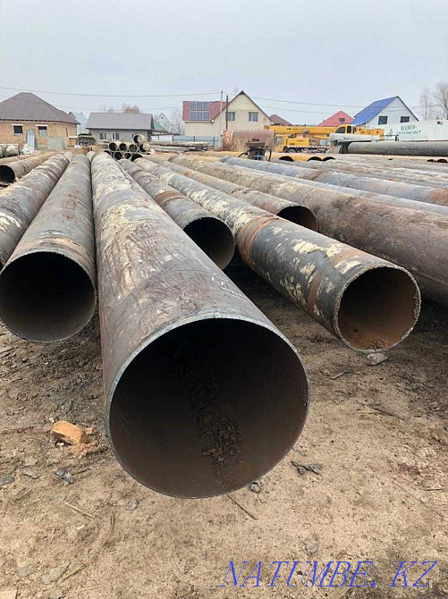 Металлические бу трубы, б/у труба, стальные трубы по низкой цене Петропавловск - изображение 1