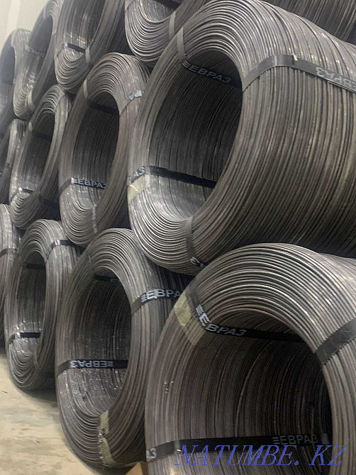 Төмен көміртекті болат сым 3,0, 4,0, 5,0 мм  Алматы - изображение 1
