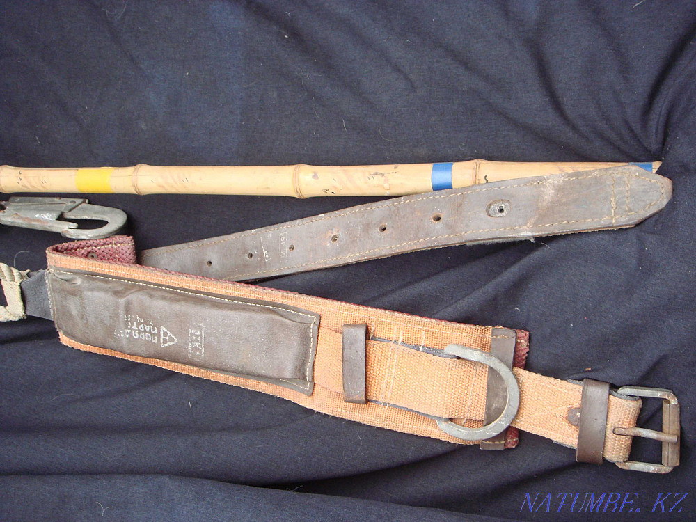 Big long Belt of the assembler-fitter. USSR 1987 NEW Almaty - photo 5