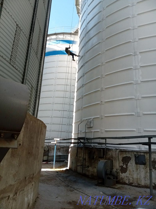 Высотные работы. Фасады, Резерувары,швы утепление. Павлодар - изображение 5