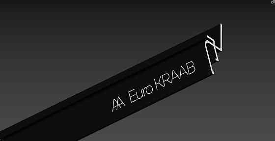 Теневой алюминиевый профиль Eurokraab Еврокрааб 2м, Slott 40, Slott 80  Алматы