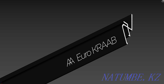 Теневой алюминиевый профиль Eurokraab Еврокрааб 2м, Slott 40, Slott 80 Алматы - изображение 1