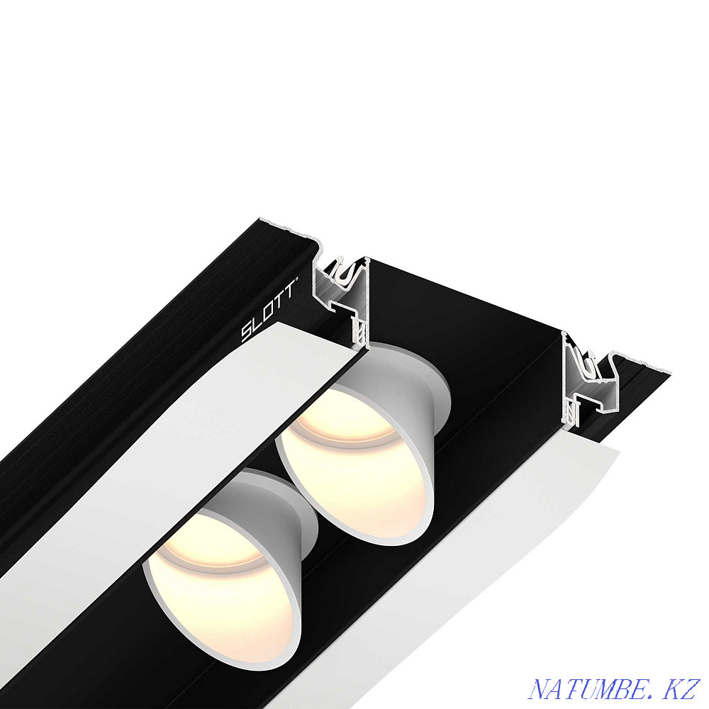 Теневой алюминиевый профиль Eurokraab Еврокрааб 2м, Slott 40, Slott 80 Алматы - изображение 4