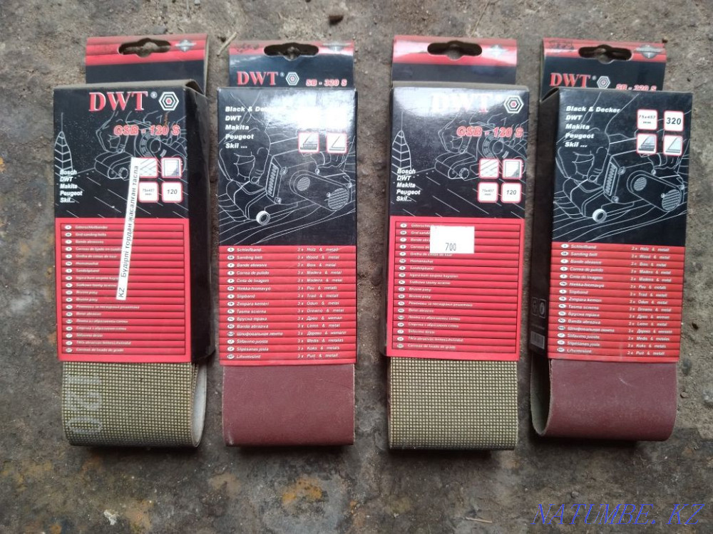 Ленточная бумажная наждачка Бесагаш - изображение 5