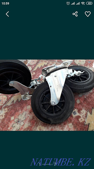 Колеса строительные новые D20 cm. Шымкент - изображение 5