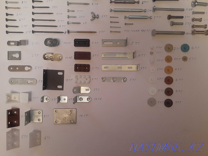 Furniture accessories screws self-tapping screws consumables by the piece! Astana - photo 7