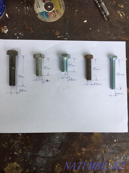 Болттар мырышталған  Алматы - изображение 3