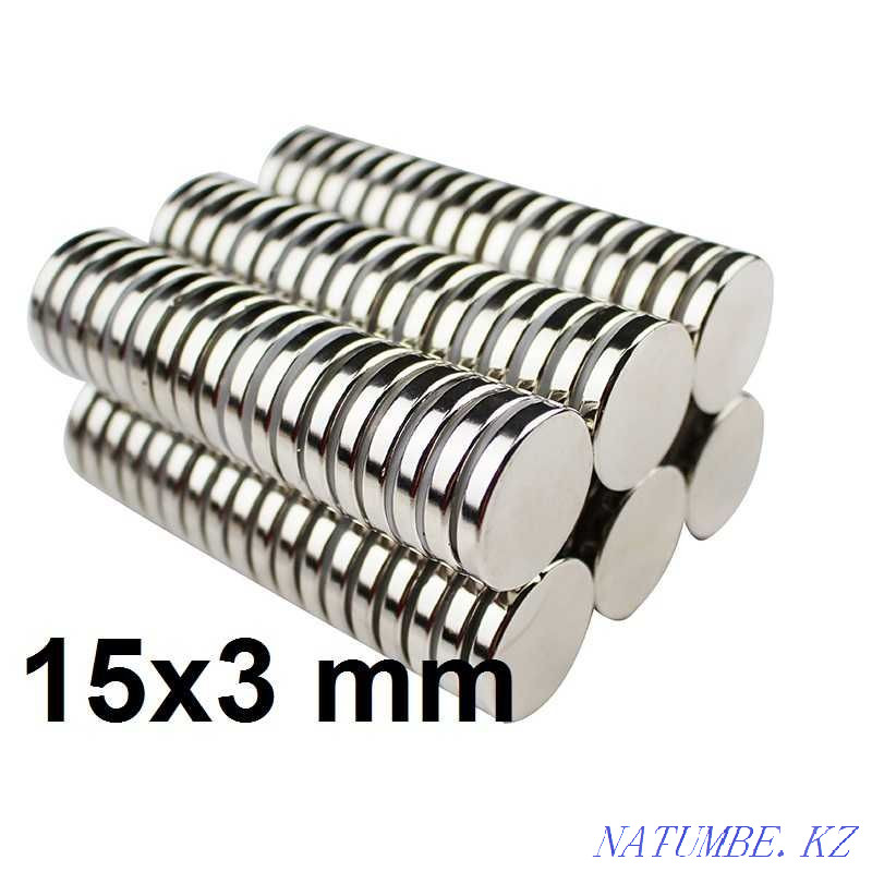 Neodymium magnets 15*3mm Astana - photo 1