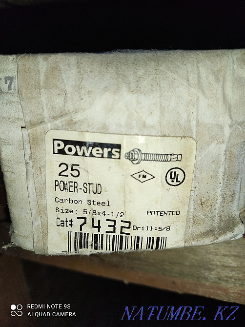 Sell anchor bolts Almaty - photo 1