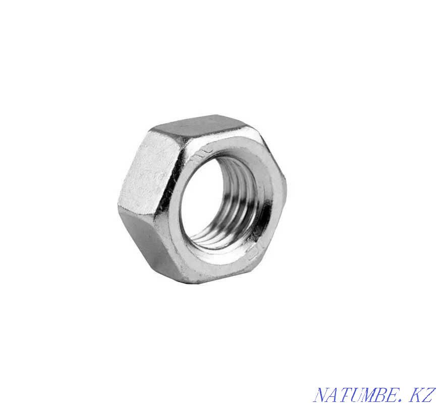 Nuts galvanized M10, M12 for 8-10 tg/piece Almaty - photo 1