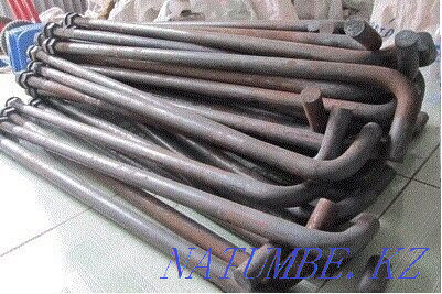 Болты анкерные фундаментные М24 М30 М36 М42 М48 Алматы - изображение 3