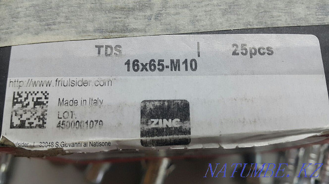 Anchor 16x65 mm M10 bolts, galvanized cable fasteners, etc. Astana - photo 2