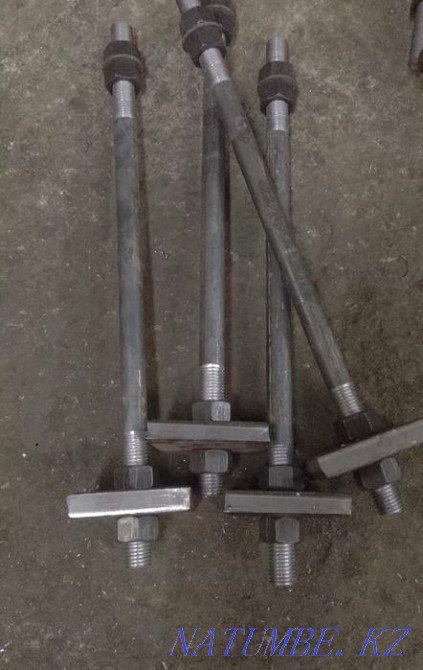 Фундаментные Болты сталь 09г2с сталь 3пс2 Алматы - изображение 7