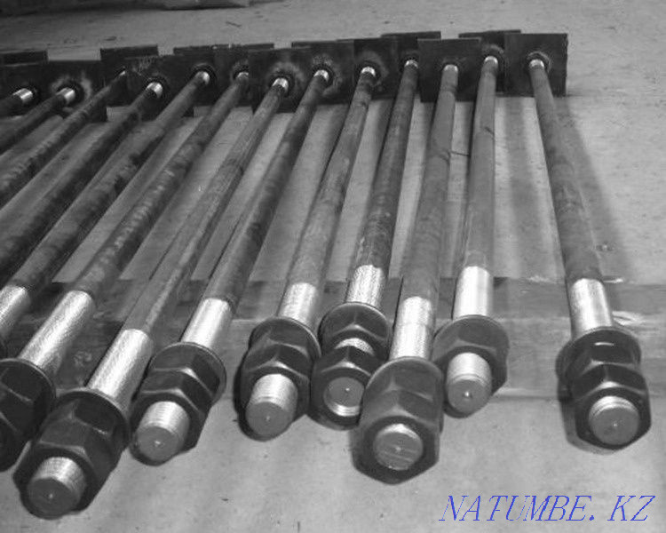 Foundation anchor bolts GOST 24379. Embedded parts. Almaty - photo 1