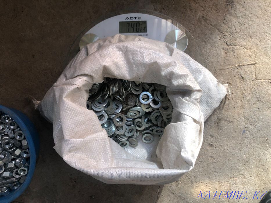 Nuts, washers galvanized Almaty - photo 7