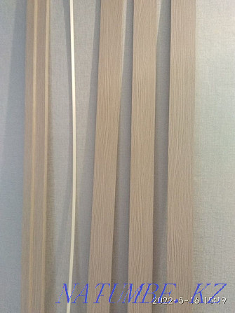 Продам наличник МДФ плоский цвет лиственница кремовая, дюбель гвоздь Аксу - изображение 1