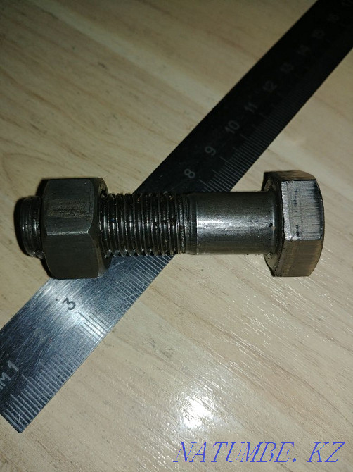 I sell new bolts M 16 * 65 with a nut Karagandy - photo 1