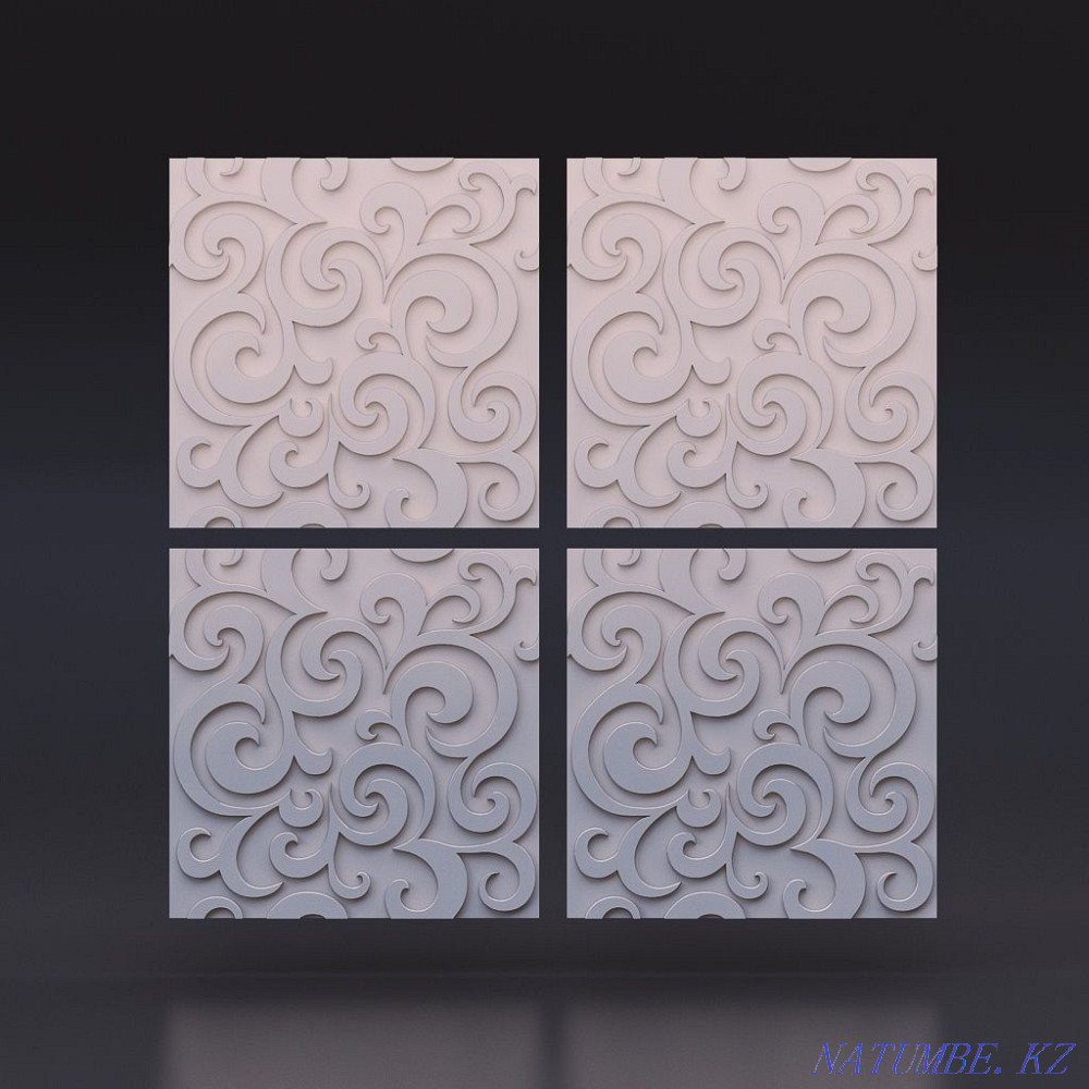 Decorative gypsum 3d panels panel panel 3d panels gypsum panel Aqtobe - photo 4