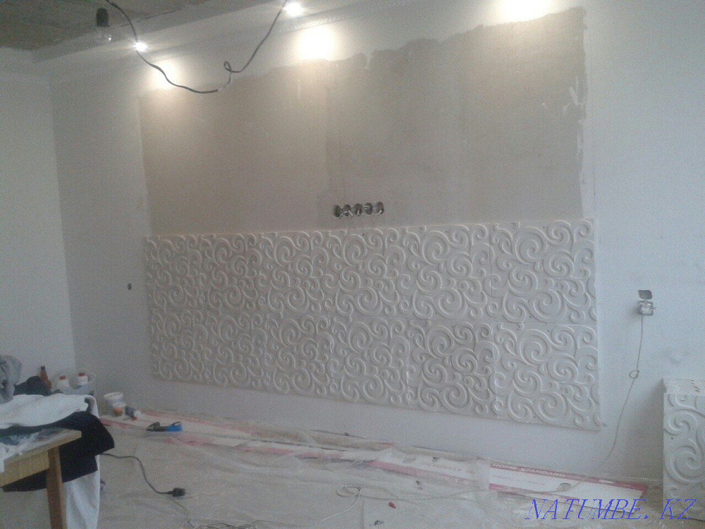 Decorative gypsum 3d panels panel panel 3d panels gypsum panel Aqtobe - photo 6