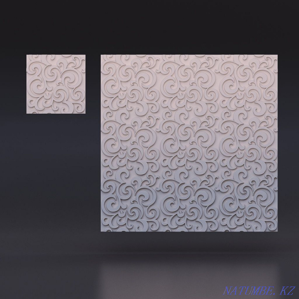 Decorative gypsum 3d panels panel panel 3d panels gypsum panel Aqtobe - photo 5