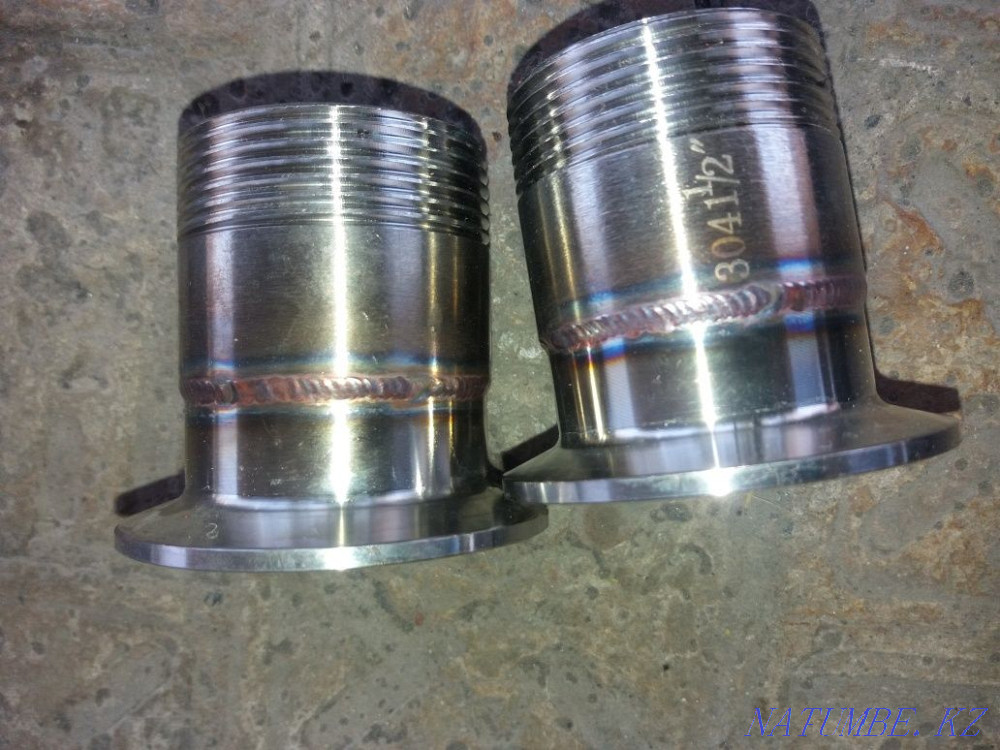 Тот баспайтын болаттан және алюминийден жасалған металды аргонмен дәнекерлеу  - изображение 1