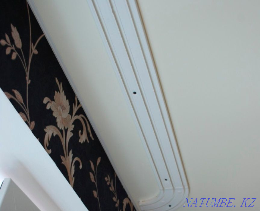 Installation of plastic cornices Kyzylorda - photo 1