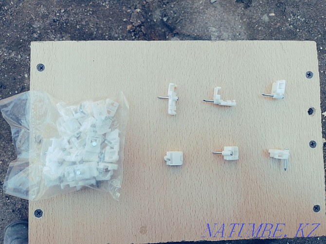 Clips for fastening wires. Валиханово - photo 3