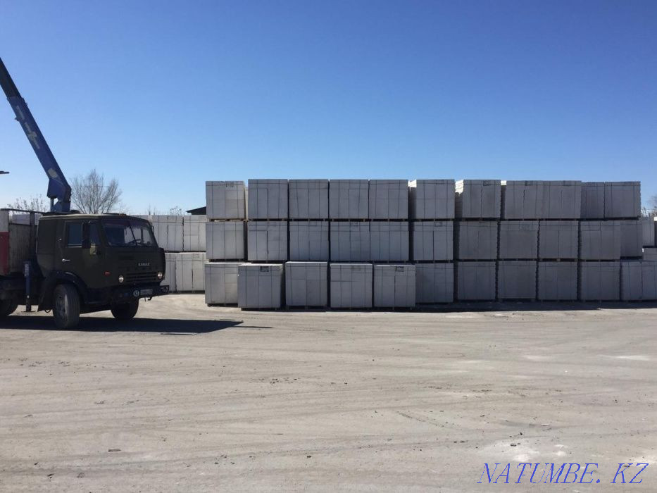 Газоблок автоклавный .Теплоблок продажа Алматы - изображение 1