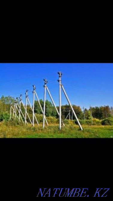 Reinforced concrete supports, racks, power line rack, support sv 105.95 Almaty - photo 1