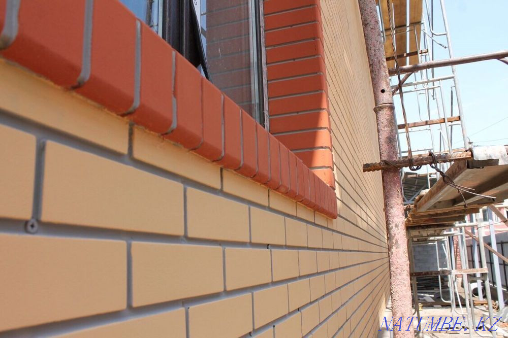 Brick facade from 2300 m2 Astana - photo 2