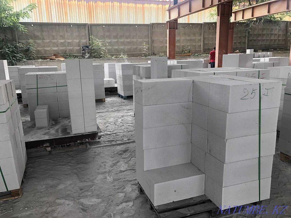 Gas blocks. Heat blocks. Autoclaves from the factory. AZAG. 1 cubic meter. Almaty Almaty - photo 3