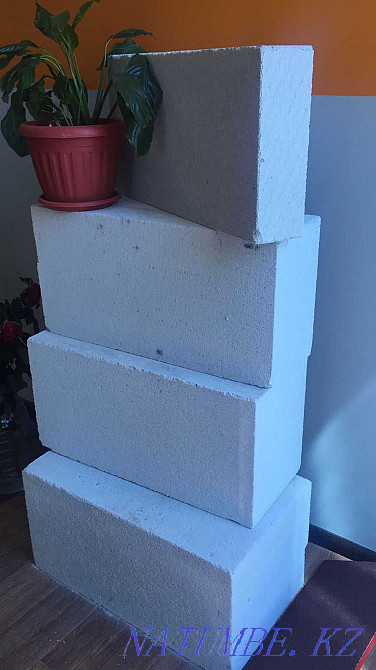 Gas blocks. Heat blocks. Autoclaves from the factory. AZAG. 1 cubic meter. Almaty Almaty - photo 1