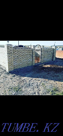 Brick at the mazar.Mazar brick.Mazar door.Aishyk.Ay.Monument.Tas Astana - photo 4