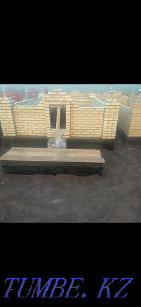 Brick at the mazar.Mazar brick.Mazar door.Aishyk.Ay.Monument.Tas Astana - photo 5