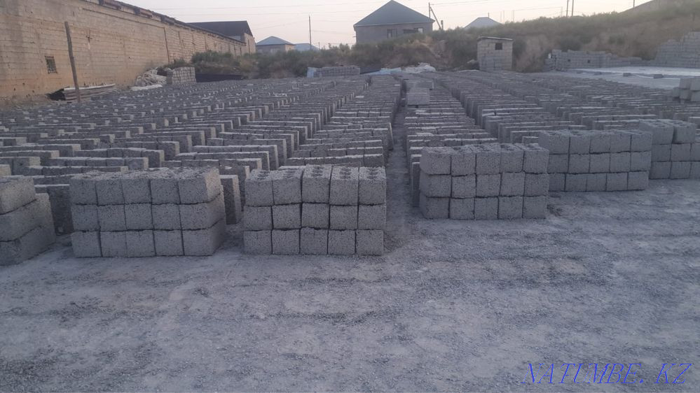 Шлакаблок, шлакоблок, всего 88 тенге мкр курсай, сауле, акжар Шымкент - изображение 2