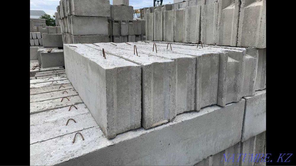 Фундаментные блоки ФБС в г.Тараз Тараз - изображение 1