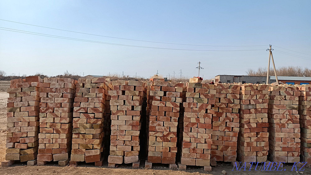 Burnt brick with delivery to Kazalinsk Алмалы - photo 3