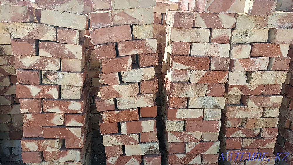 Burnt brick with delivery to Kazalinsk Алмалы - photo 1