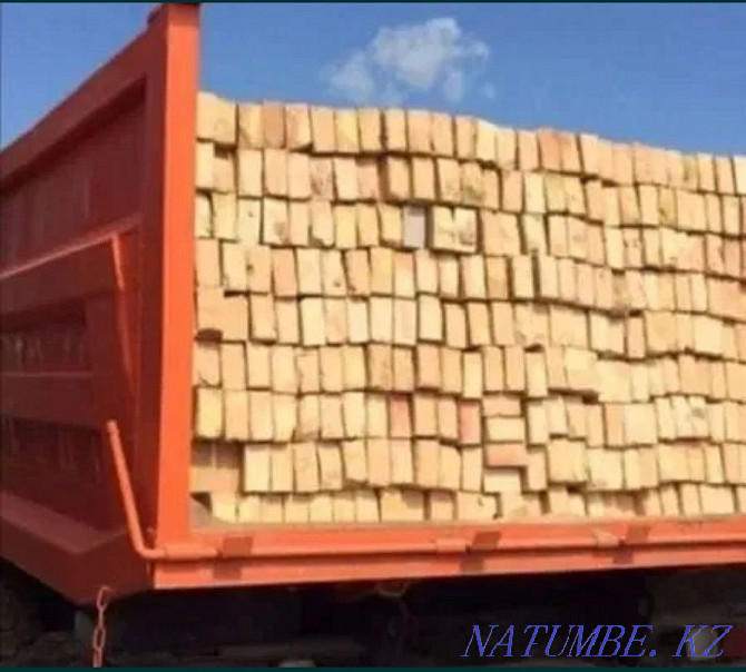 Burnt brick wholesale at 45 retail 60 tenge delivery around the city without salt Taraz - photo 2